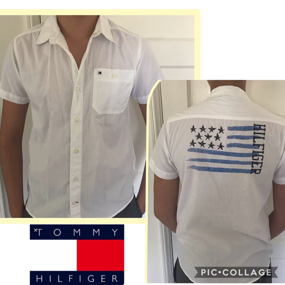 New Men's/Teen's Tommy Hilfiger ShortSleeves Shirt - Picture 1 of 7